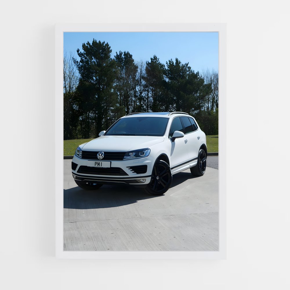 Poster SUV Touareg – affiche Volkswagen (vue 3)